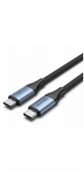 USB-C kabel na C Vention USB 4.0 5A 40Gbps oplot 1m