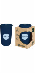 Coffee Format Termohrnek 350 ml - modrý s nápisem