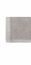 Osuška Domoletti VISBY, světle šedá, 50 x 90 cm