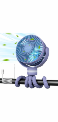Momcozy PŘENOSNÝ VENTILÁTOR DO KOČÁRKU FIALOVÝ