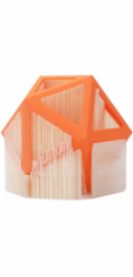 BambuLab Bambu Lab PVA podpůrný filament pro PLA/PETG 1,75 mm 0,5 kg - součástí balení s opakovaně použitelnou cívkou - průhledný