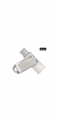 SanDisk Ultra Dual Drive Luxe - Jednotka USB flash - 2 TB - USB 3.2 Gen 1 / USB-C - stríbrná