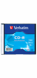 VERBATIM CD-R 700MB, 52 Extra Prot. Slim Box