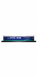 VERBATIM DVD-RW(10-Pack)Spindle4x/DLP/4.7GB