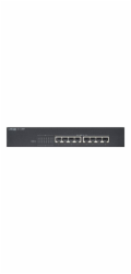 LANCOM GS-1208P - Prepínac - nerízený - 8 x 10/100/1000 (PoE+) - desktop, Lze montovat do rozvadece - PoE+ (65 W)