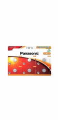 PANASONIC Alkalická MIKRO baterie LR-44EL/6BP 1,5V (Blistr 6ks)