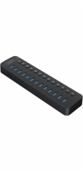 Orico Active Hub 13*USB-A černý Orico Active Hub 13*USB-A 5Gbps BC 1.2 60W černý
