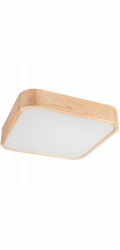 Lamkur Stropní svítidlo Oak Square 48901 4x15W E27 borovice