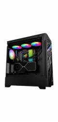 BAZAR - ADATA XPG case STARKER AIR BTF Mid-Tower, bez zdroje, 4x 120mm ARGB, Černá - Poškozený obal (Komplet)