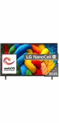 LG NanoCell 43NANO80A3B televizor 109,2 cm (43") 4K Ultra HD Smart TV Wi-Fi Černá