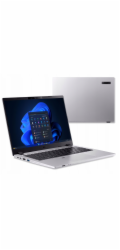 Acer TravelMate P2 TMP214-76-G2-TCO Ultra 5 125H 14" WUXGA IPS 300 nitů AG 16 GB DDR5 5600 SSD 512 GB Intel Arc Graphics WLAN+BT LAN kamera 1080p 53 Wh FpR Windows 11 Pro Pure Silver 3 roky záruka s o