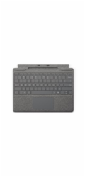 Microsoft Surface Pro Keyboard - Klávesnice - s trackpad, akcelerometr, zásobník pro nabíjení a skladování Surface Slim Pen 2 - QWERTY - Mezinárodní angličtina - platina - pro Microsoft Surface Pro 8,