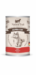 NATURAL TRAIL Alpha Cat Beef - mokré krmivo pro kočky - 400g