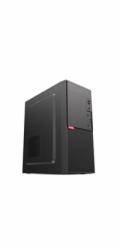 BAZAR - 1stCOOL skříň JAZZ 4, Mid tower, AU, 2xUSB 3.0, 2x USB 2.0, bez zdroje, černá - Po opravě