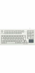 CHERRY klávesnice G80-11900 / touchpad / drátová / USB 2.0 / bílá / EU layout