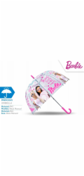 Kids Euroswan Barbie automatický průhledný deštník