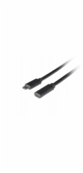 Lanberg Prodlužovací kabel USB-C M/F 3.1 1,5 m, černý