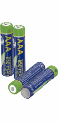 Gembird Baterie AAA (připravené k použití), 850 mAh, blistr po 4 kusech