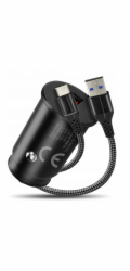 everActive Autonabíječka CC-15QC QC3.0 18W 1xUSB + 1m kabel USB-C