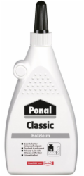 Ponal Classic bílé lepidlo na dřevo na vodní bázi, transparentní, 225 g