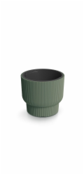 Hrnec Prosperplast Milly, plastový, H 39,5 cm, zelený