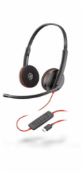 Stereo USB-C sluchátka HP Blackwire 3225