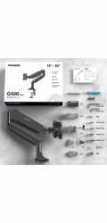 Onkron NÁSTĚNNÝ DRŽÁK PRO MONITOR/13-32 ČERNÝ G100-B G100-B (4603728440699)