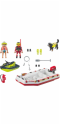 Playmobil 71464 City Action Feuerwehrboot mit Aqua Scooter