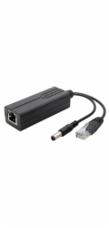 XtendLan XL-POES-12V1, PoE splitter 802.3af, 100Mb, stabilizovaných 12V/1.2A, přep. ochrana