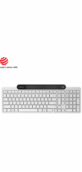 Lenovo Samonabíjecí Bluetooth klávesnice 800 - americká angličtina | Klávesnice | Bluetooth | americká angličtina | Bílá