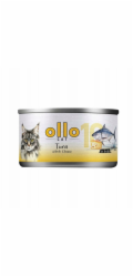 OLLO Cat nr 10 Tuna & Cheese in broth - mokré krmivo pro kočky - 70g