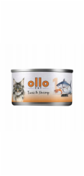 OLLO Cat nr 1 Tuna & Shrimp in broth - wet cat food - 70g