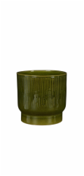 Hrnec Mica Thiago 1138394, keramika, V 22 cm, zelený