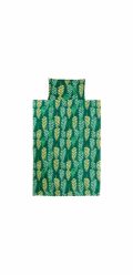Sada povlečení s potahem Okko CD001, zelená 140x200 cm