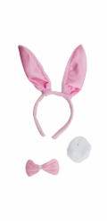 Růžový set zajíček 
