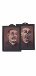 Halloween fotorámeček hologram kněz