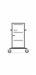 PORT NAOTIC CHARGING CABINET 30 UNIT TYPE A + C PD 45W, Nabíjecí skříň s kolečky pro 30 zařízení