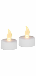 Svíčka čajová LED bílá 2 ks MagicHome