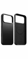 Nomad Traditional Leather Case - kožené pouzdro kompatibilní s MagSafe pro iPhone 17 Pro Max (černé)