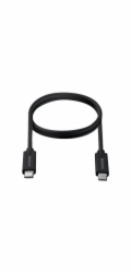 Vision Professional - USB kabel - USB-C (M) do USB-C (M) - USB 3.1 Gen 2 / Thunderbolt 3 - 3 A - 1 m - reverzibilní konektory - černá