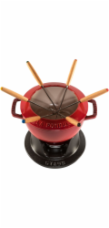 Staub La Fondue 18cm Cherry Red, Cast Iron