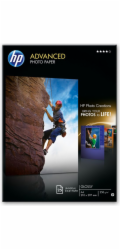 HP Advanced lesklý fotopapír 13x18 cm, 25 listu, 250 g Q8696A