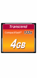 TRANSCEND Compact Flash 4GB (133x)