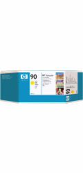 C5065A HP No. 90 Yellow Ink Cartridge (400 ml)