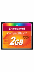 Transcend 2GB CF (133X) paměťová karta (MLC)