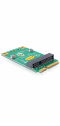 Delock Converter Mini PCI Express half-size > full-size