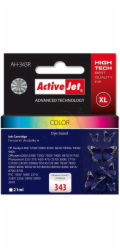 Activejet Inkoust AH-343R (náhradní inkoust HP 343 C8766EE; prémiový; 21 ml; barevný)