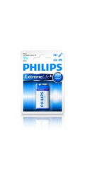 Philips baterie 9V ExtremeLife+, alkalická - 1ks