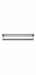 Digitus Neosazený Patch Panel, 24 port, stíněný, 1U, černý