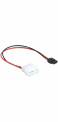 DeLOCK Power 4p St-> SATA 6p (24 cm)